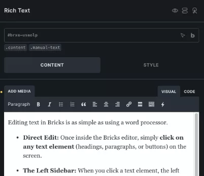 Rich Text