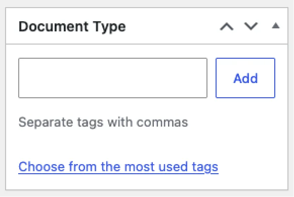 Document type